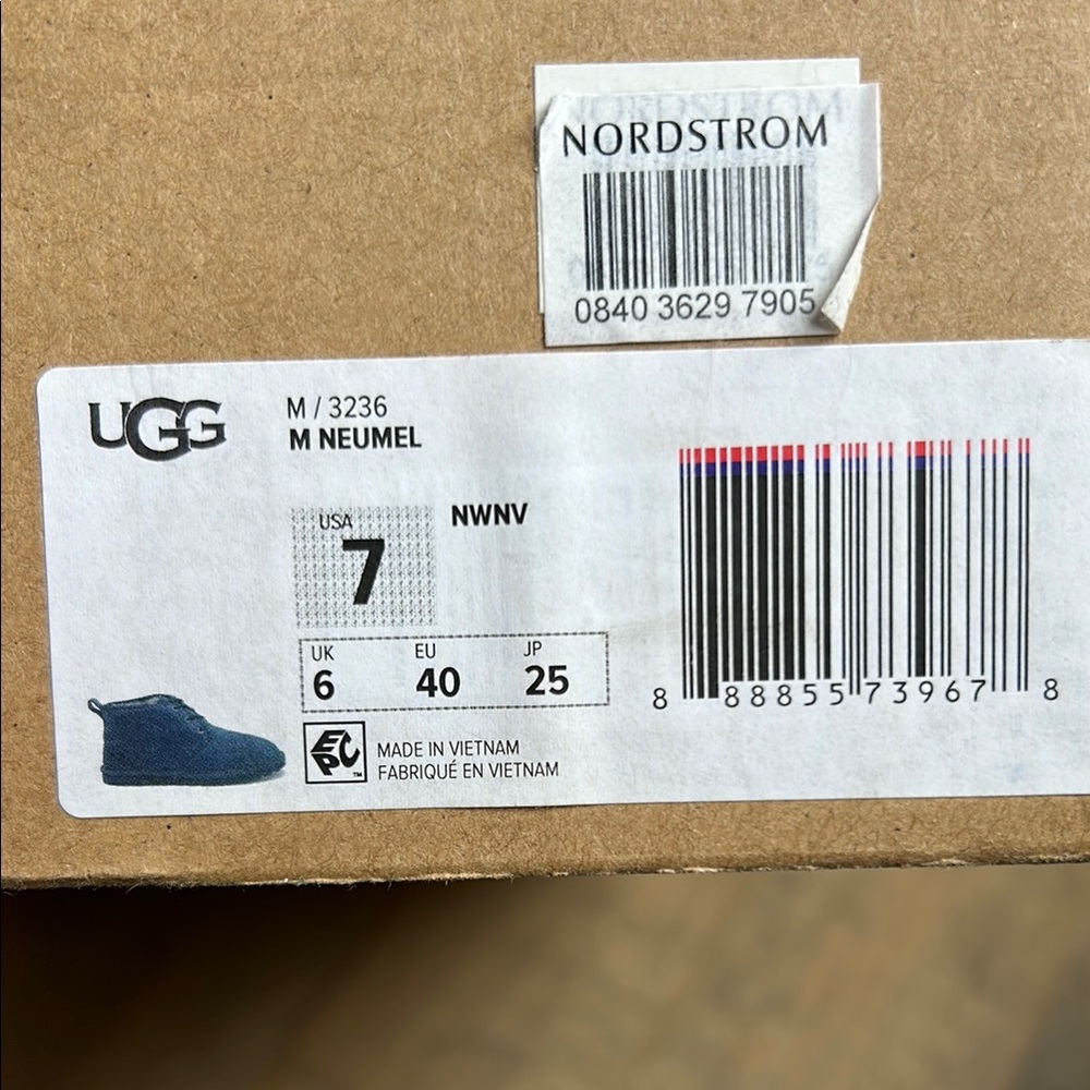 UGG Neumel Blue Boots